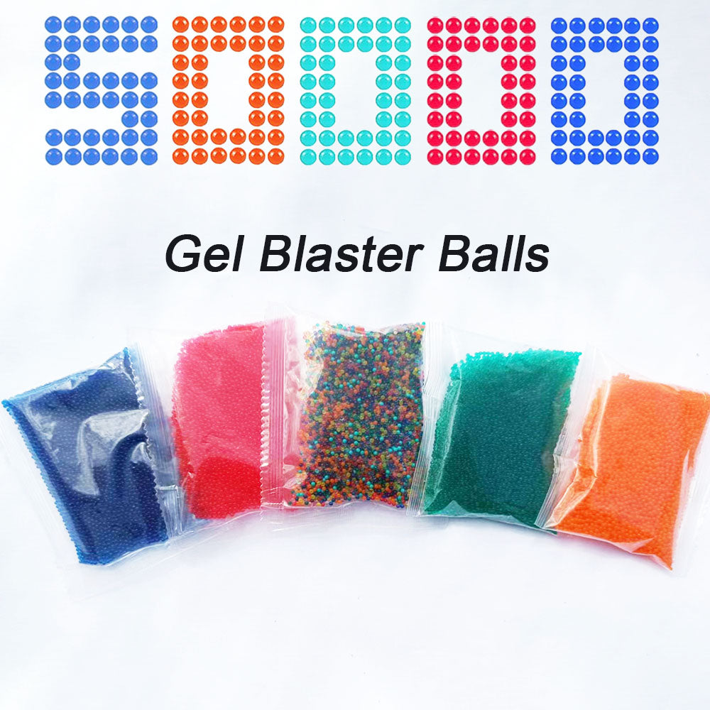 5PACK 150G Gel Balls Beads Water Balls For Gel Blaster Gun Ammo