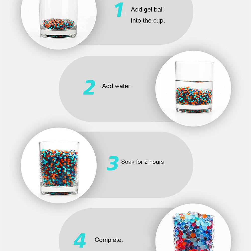 Gel Blaster Balls 7-8MM Ammo Beads For Gel Blaster Gun